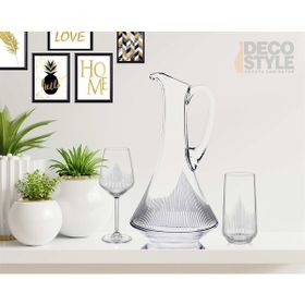Decostyle Hisar Karaflı 13 Parça Kadeh Bardak Seti