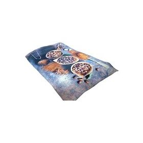 Decovilla Coffee 160x230 cm Deri Taban İpek Dijital Baskı Halı