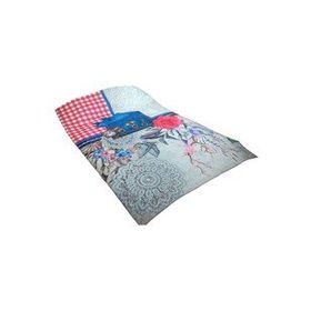 Decovilla Jeans 160x230 cm Deri Taban İpek Dijital Baskı Halı