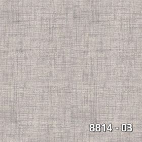 Decowall Royalport Sade Desenli 8814-03 Gri Duvar Kağıdı