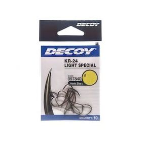 Decoy KR-24 No:3 Light Special Black Nikel Olta İğnesi
