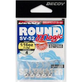 Decoy SV-52 Round Magic Jh 0.9 gr 5 Adet Jig Head İğne