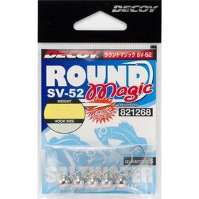 Decoy SV-52 Round Magic Jh 5 Adet No:8 0.9 gr Jig Head İğne
