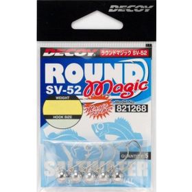 Decoy SV-52 Round Magic Jh 5 Adet No:8 0.9 gr Jig Head İğne