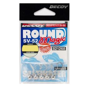 Decoy SV-52 Round Magic Jh 5 Adet No:8 0.9 gr Jig Head İğne