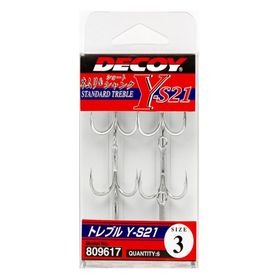 Decoy Y-S21 3 Standart Treble Üçlü Maket Balık İğnesi