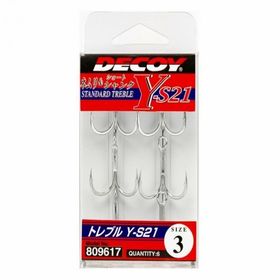 Decoy Y-S21 Standart Treble NO:2 Üçlü Maket Balık İğnesi