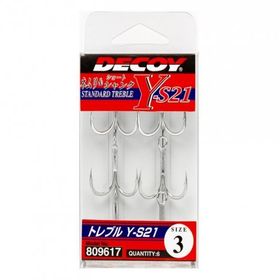 Decoy Y-S21 Standart Treble NO:2 Üçlü Maket Balık İğnesi