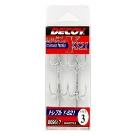Decoy Y-S21 Standart Treble NO:2 Üçlü Maket Balık İğnesi