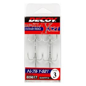 Decoy Y-S21 Standart Treble NO:2 Üçlü Maket Balık İğnesi