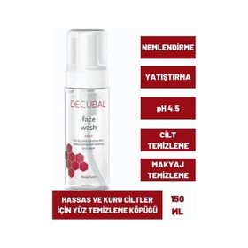 Decubal 150 ml Hassas Ciltler Yüz Temizleme Köpüğü
