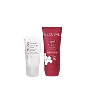 Decubal Basic Kuru ve Çok Kuru Ciltler İçin 2x30 ml Kırmızı Nemlendirici Bakım Seti