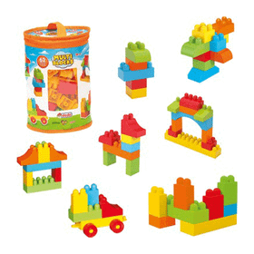 Dede 01253 62 Parça Multi Bloklar