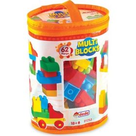 Dede 01253 Multı Blocks 62 Parça Oyuncak
