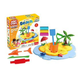 Dede 03577 Art Carft Küçük Plaj Oyun Hamuru Seti