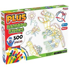 Dede 03680 300 Parça Plus Bambu Çubuklar