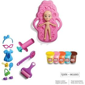 Dede 03943 Bebek Giydirme 200 gr Hamur Set