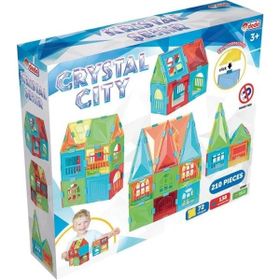 Dede 03991 Kristal Şehir 210 Parça Oyun Seti