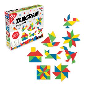 Dede 1522 Kutulu 28 Parça Tangram Oyuncak