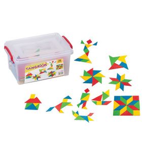 Dede 1522 Kutulu 28 Parça Tangram Oyuncak