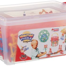 Dede 240 Parça Miniature Küçük Kutu Puzzle
