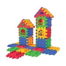 Dede 3702 City 64 Parça Çok Renkli Puzzle