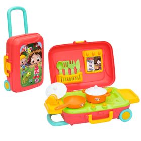 Dede 8693830037241 03724 15 Parça Niloya Mutfak Set Bavulum