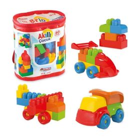 Dede Akıllı Çocuk 60 Parça Eğitici Lego Blokları Seti