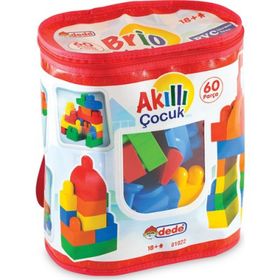 Dede Akıllı Çocuk 60 Parça Eğitici Lego Blokları Seti