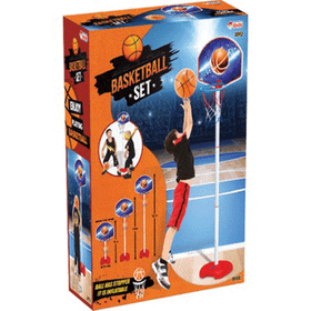 Dede Ayarlanabilir Ayaklı 3 Farklı Boy Basket Potası ve Topu