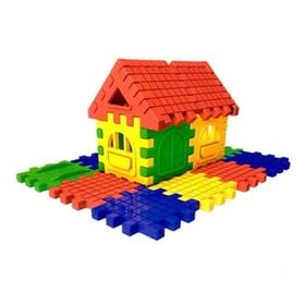 Dede City 3D Yapı ve Tasarım Blokları 64 Parça Puzzle