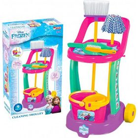 Dede FEN03596 Frozen Temizlik Arabası