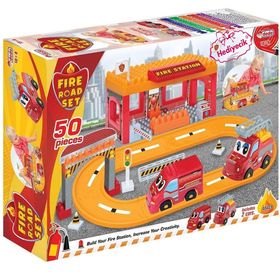 Dede İtfaiye İstasyonu Yolu Lego Seti 50 Parça Eğitici Yol Seti