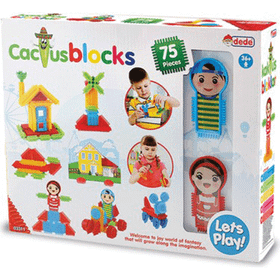 Dede Kaktüs Blocks 75 Parça Blok Lego
