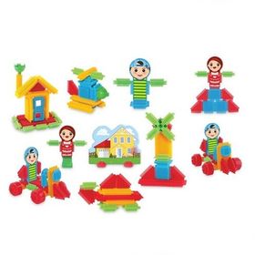 Dede Kaktüs Kovalı 120 Parça Lego Yapboz Bloklar