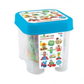 Dede Kaktüs Kovalı 120 Parça Lego Yapboz Bloklar