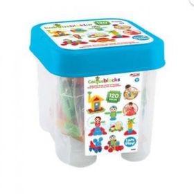 Dede Kaktüs Kovalı 120 Parça Lego Yapboz Bloklar