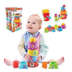 Dede Neşeli Bultak Kule Oyunu Eğitici Oyuncak