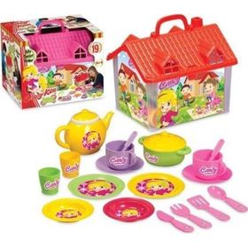 Dede Oyuncak 03021 19 Parça Candy Ev Çay Seti