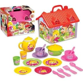 Dede Oyuncak 03021 19 Parça Candy Ev Çay Seti