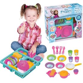 Dede Oyuncak 03367 21 Parça Frozen Bulaşık Seti
