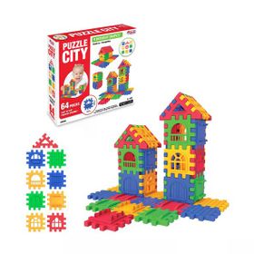 Dede Oyuncak 03702 City 64 Parça Lego