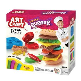 Dede Oyuncak 200 gr Art Craft Hamburger Hamur Set
