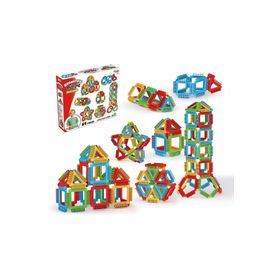 Dede Oyuncak 64 Parça Geometrik Puzzle