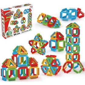 Dede Oyuncak 96 Parça Geometrik Puzzle