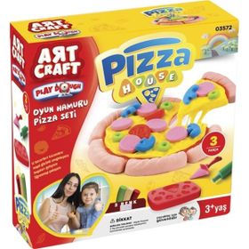 Dede Oyuncak Art Craft Pizza Seti 150 gr Oyun Hamuru