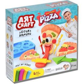 Dede Oyuncak Art Craft Pizza Seti 150 gr Oyun Hamuru