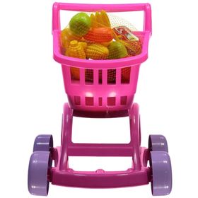Dede Oyuncak Candy Ken Pembe Market Arabası