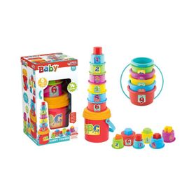 Dede Oyuncak FEN03466 Oyuncak Neşeli Bul-Tak Kule