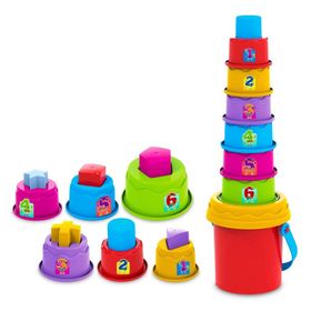Dede Oyuncak FEN03466 Oyuncak Neşeli Bul-Tak Kule